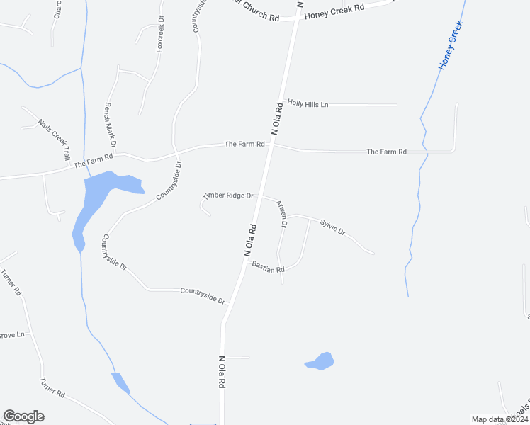 map of restaurants, bars, coffee shops, grocery stores, and more near 892 North Ola Road in McDonough