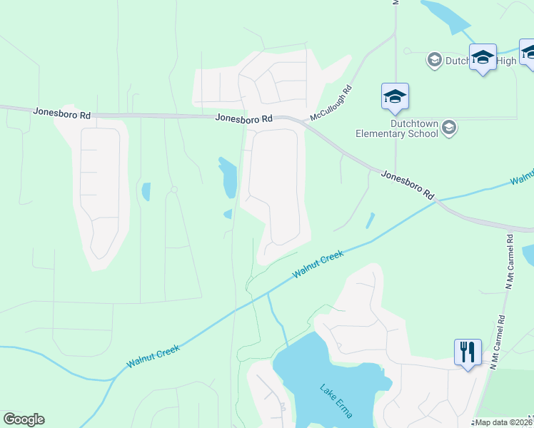map of restaurants, bars, coffee shops, grocery stores, and more near 3337 Alhambra Circle in Hampton