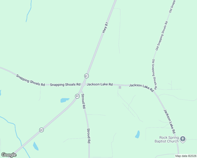 map of restaurants, bars, coffee shops, grocery stores, and more near 137 Jackson Lake Road in McDonough