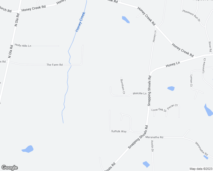 map of restaurants, bars, coffee shops, grocery stores, and more near 167 Walcille Lane in McDonough