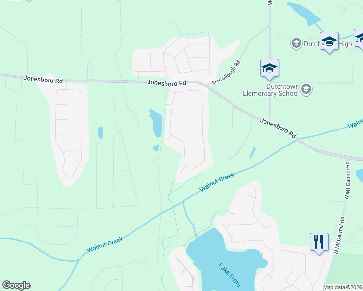map of restaurants, bars, coffee shops, grocery stores, and more near 3337 Alhambra Circle in Hampton