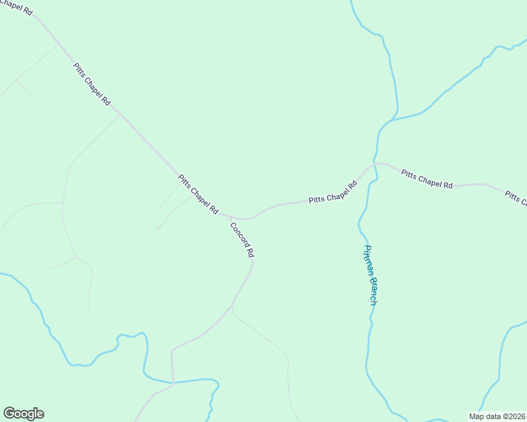 map of restaurants, bars, coffee shops, grocery stores, and more near 1317 Pitts Chapel East in Newborn