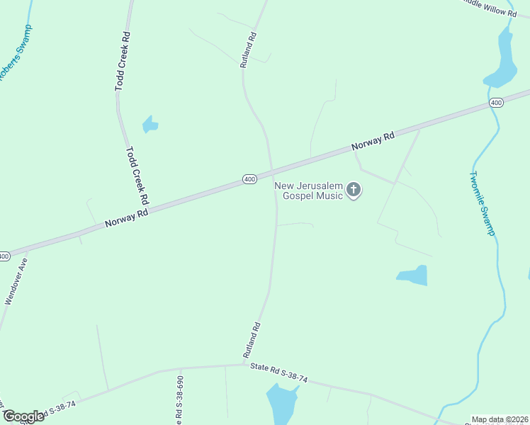 map of restaurants, bars, coffee shops, grocery stores, and more near 440 Rutland Road in Neeses