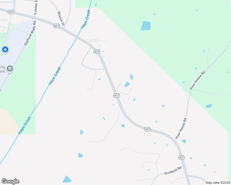 map of restaurants, bars, coffee shops, grocery stores, and more near 313 Mississippi 407 in Winona