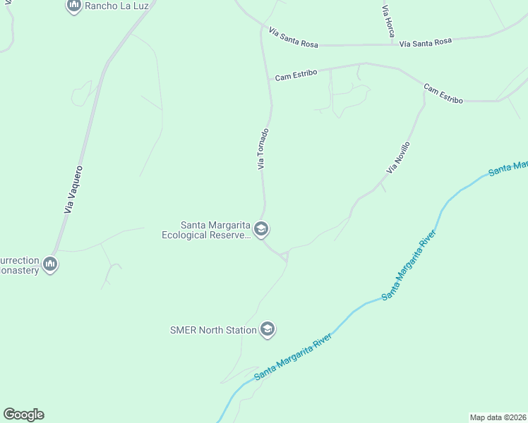 map of restaurants, bars, coffee shops, grocery stores, and more near Vía Tornado in Temecula