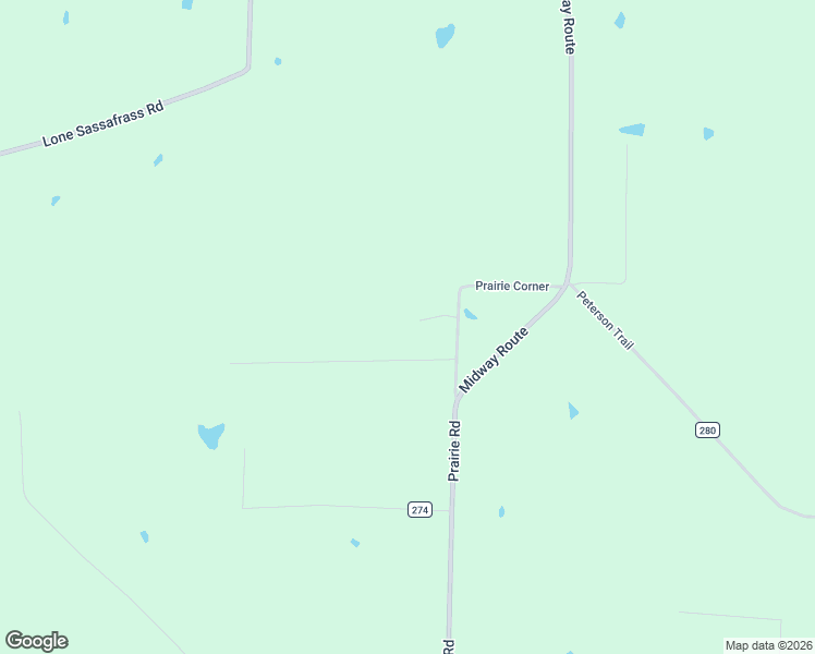 map of restaurants, bars, coffee shops, grocery stores, and more near 138 Prairie Corner in Monticello