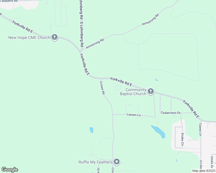 map of restaurants, bars, coffee shops, grocery stores, and more near 2082 Yorkville Road East in Columbus