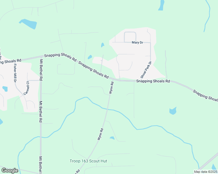 map of restaurants, bars, coffee shops, grocery stores, and more near 925 Wynn Road in McDonough