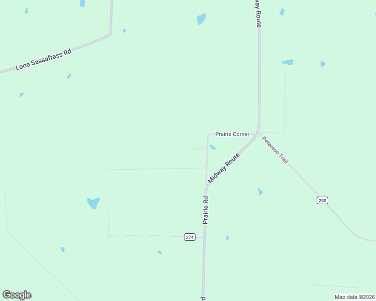 map of restaurants, bars, coffee shops, grocery stores, and more near 138 Prairie Corner in Monticello