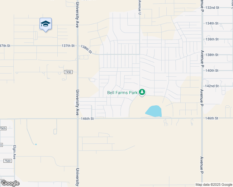 map of restaurants, bars, coffee shops, grocery stores, and more near 14212 Avenue V in Lubbock