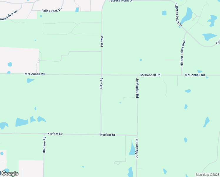 map of restaurants, bars, coffee shops, grocery stores, and more near 1226 McConnell Road in Gunter