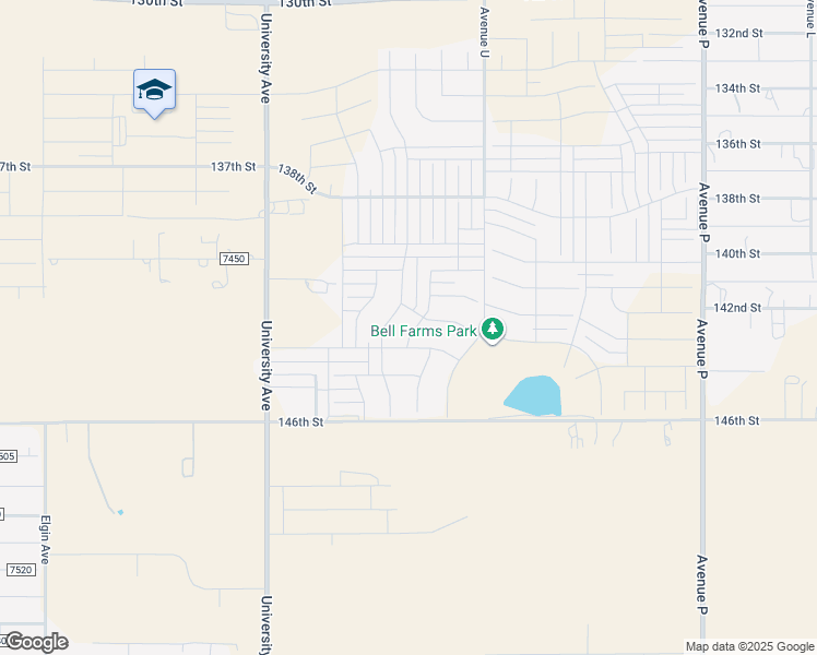 map of restaurants, bars, coffee shops, grocery stores, and more near 14212 Avenue V in Lubbock