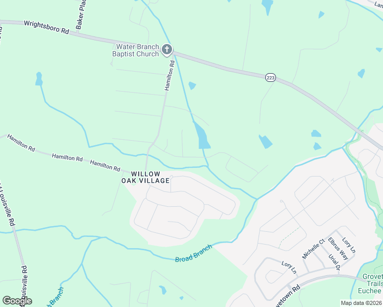 map of restaurants, bars, coffee shops, grocery stores, and more near 4434 Raleigh Drive in Grovetown