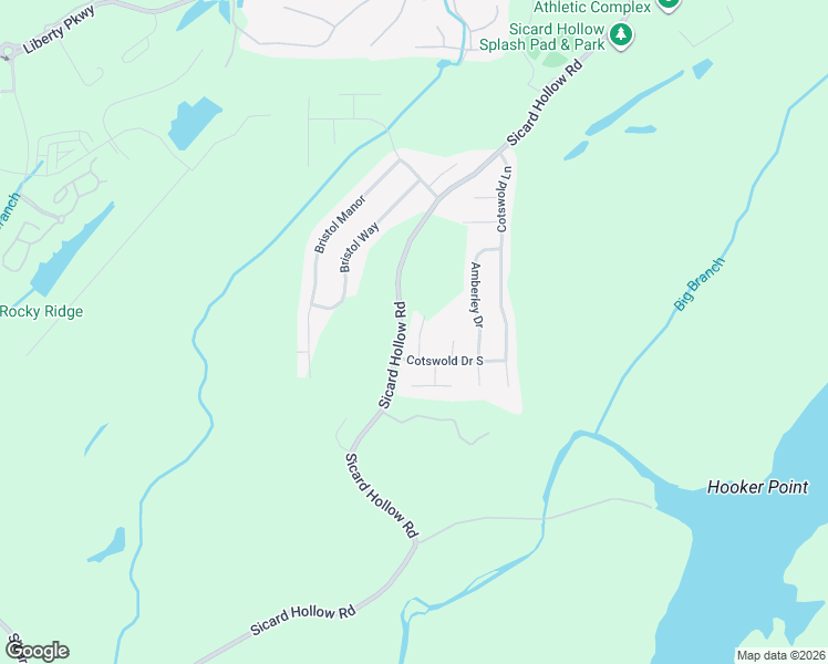 map of restaurants, bars, coffee shops, grocery stores, and more near 1363 Oxford Manor Lane in Birmingham