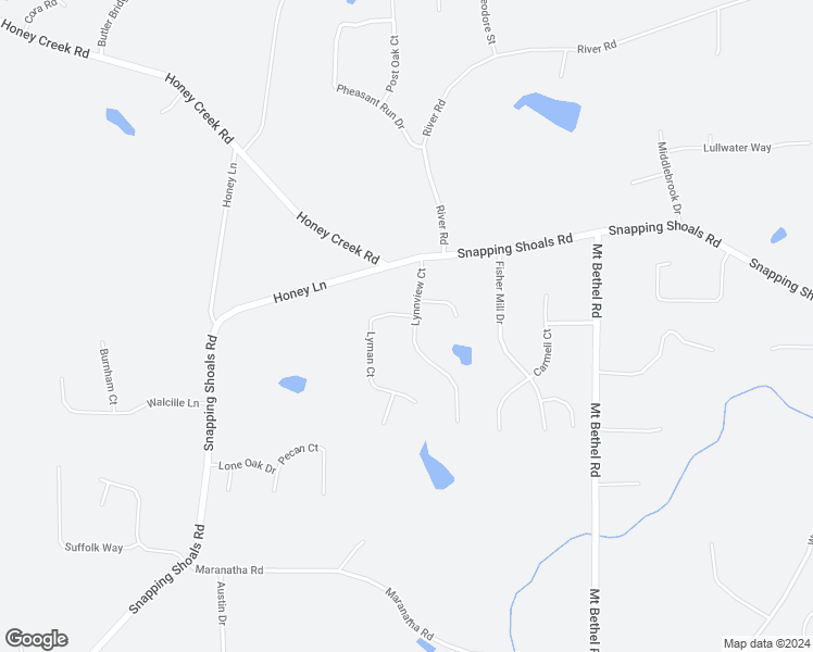 map of restaurants, bars, coffee shops, grocery stores, and more near 301 Lyman Court in McDonough