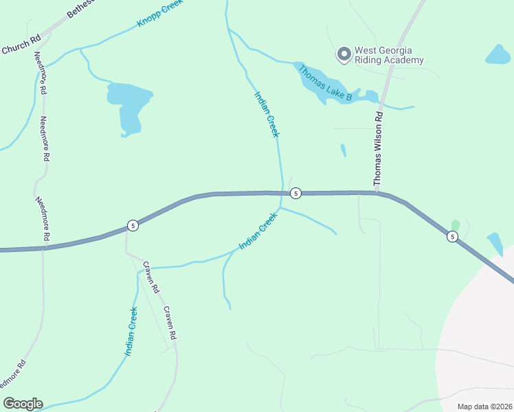 map of restaurants, bars, coffee shops, grocery stores, and more near 712 Georgia 5 in Roopville