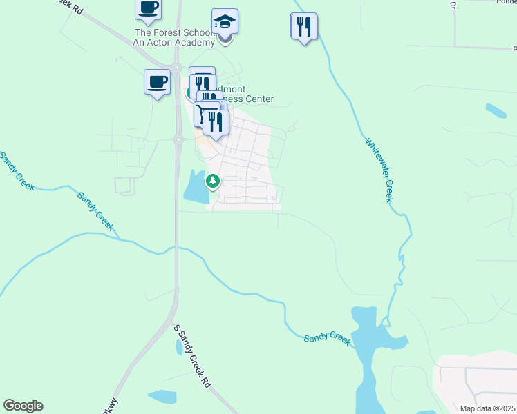 map of restaurants, bars, coffee shops, grocery stores, and more near 270 High Street in Fayetteville