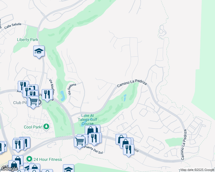 map of restaurants, bars, coffee shops, grocery stores, and more near 4 Calle Anacapa in San Clemente