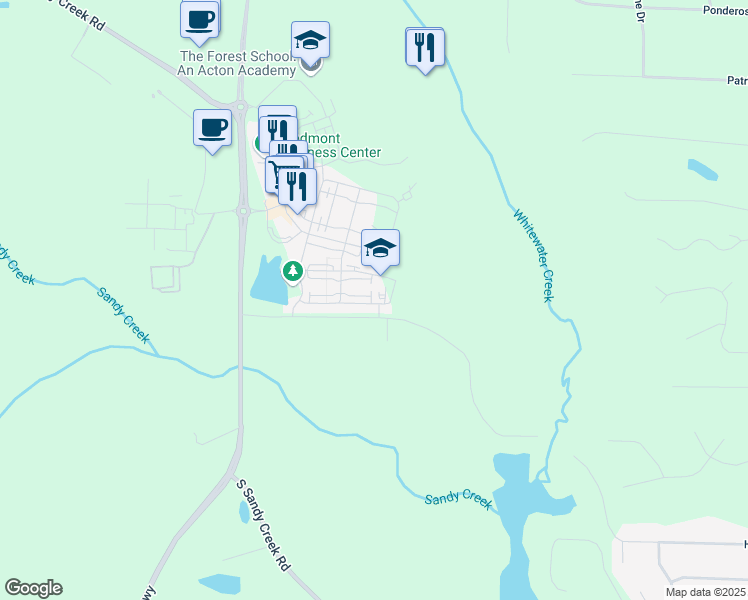 map of restaurants, bars, coffee shops, grocery stores, and more near 100 Carlyle Lane in Fayetteville