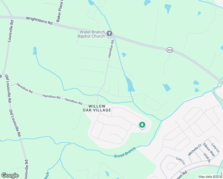 map of restaurants, bars, coffee shops, grocery stores, and more near Fenwick Court in Grovetown