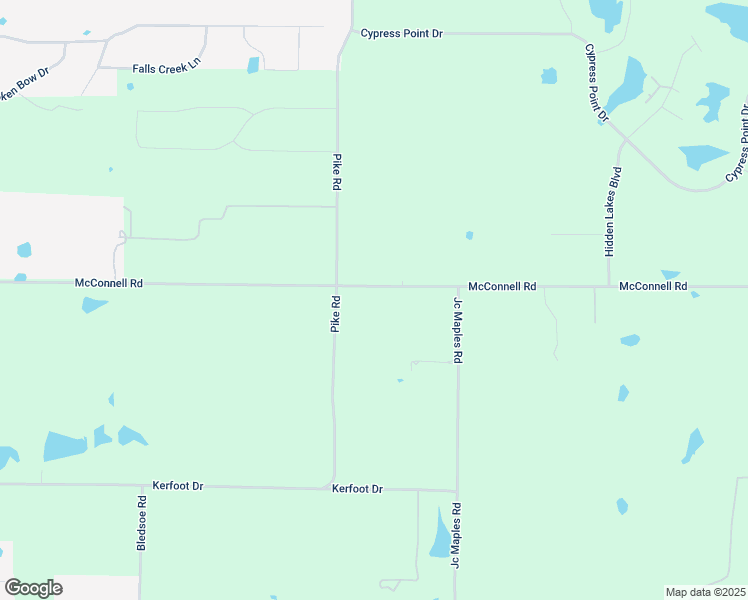 map of restaurants, bars, coffee shops, grocery stores, and more near 1226 McConnell Road in Gunter