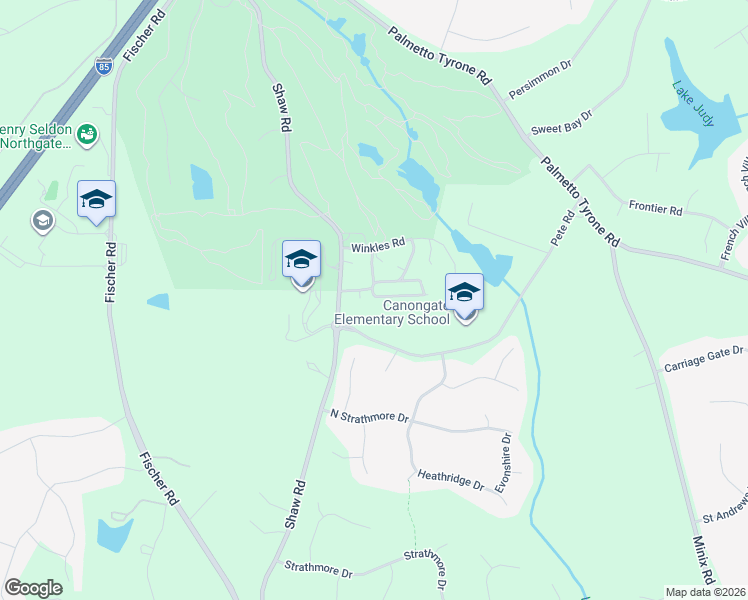 map of restaurants, bars, coffee shops, grocery stores, and more near Ponderosa Trailer Park in Sharpsburg