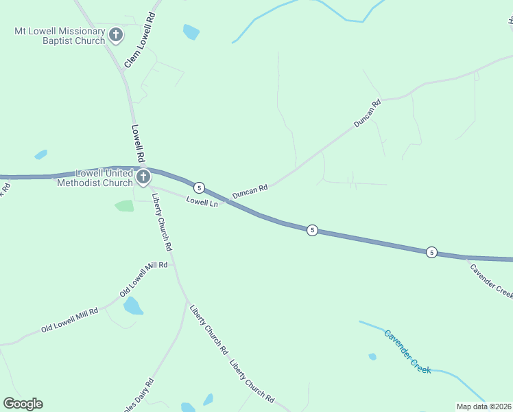 map of restaurants, bars, coffee shops, grocery stores, and more near 51 Duncan Road in Carrollton