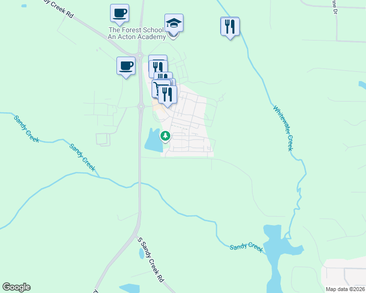 map of restaurants, bars, coffee shops, grocery stores, and more near 170 2nd Street in Fayetteville