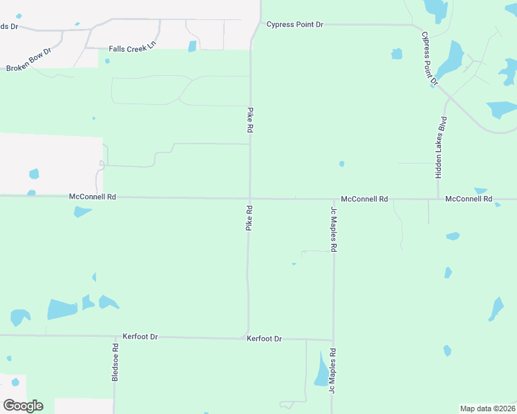 map of restaurants, bars, coffee shops, grocery stores, and more near 534 Pike Road in Gunter