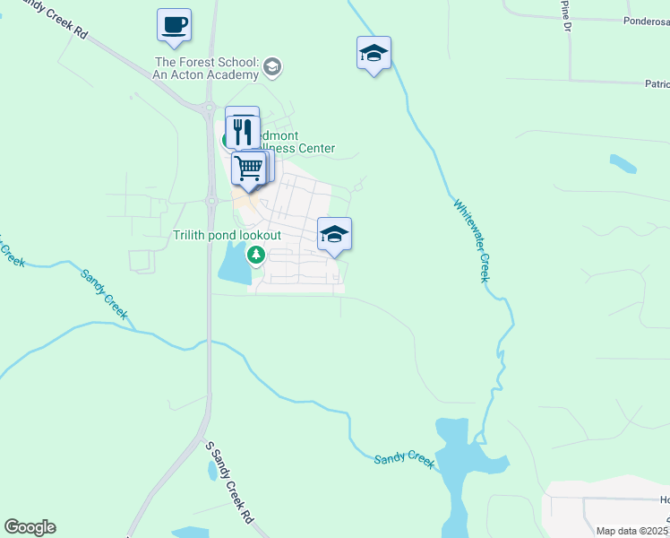 map of restaurants, bars, coffee shops, grocery stores, and more near 380 2nd Street in Fayetteville