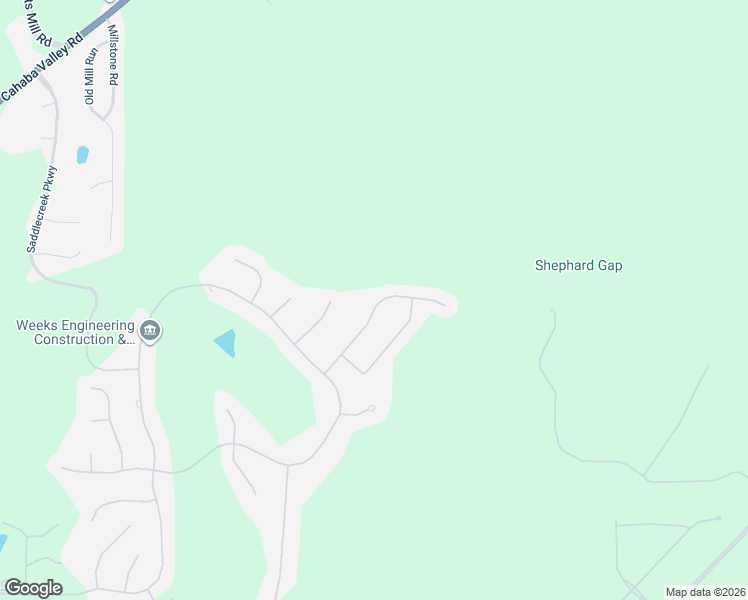 map of restaurants, bars, coffee shops, grocery stores, and more near 1160 Haven Road in Birmingham