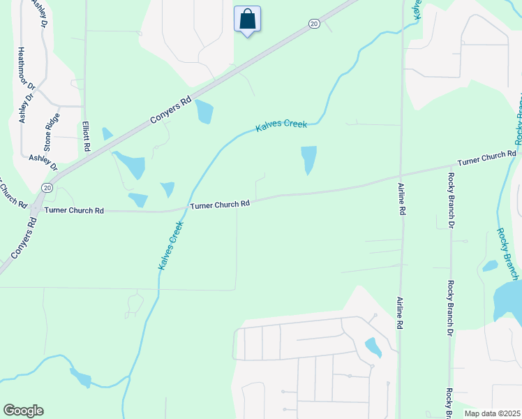map of restaurants, bars, coffee shops, grocery stores, and more near 1130 Turner Church Road in McDonough