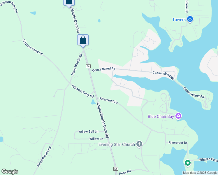 map of restaurants, bars, coffee shops, grocery stores, and more near 539 Shady Brook Lane in St. Clair County