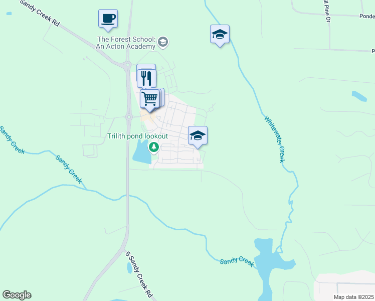 map of restaurants, bars, coffee shops, grocery stores, and more near 290 2nd Street in Fayetteville