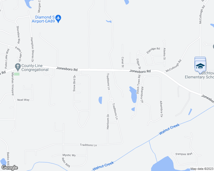 map of restaurants, bars, coffee shops, grocery stores, and more near 120 Traditions Lane in Hampton