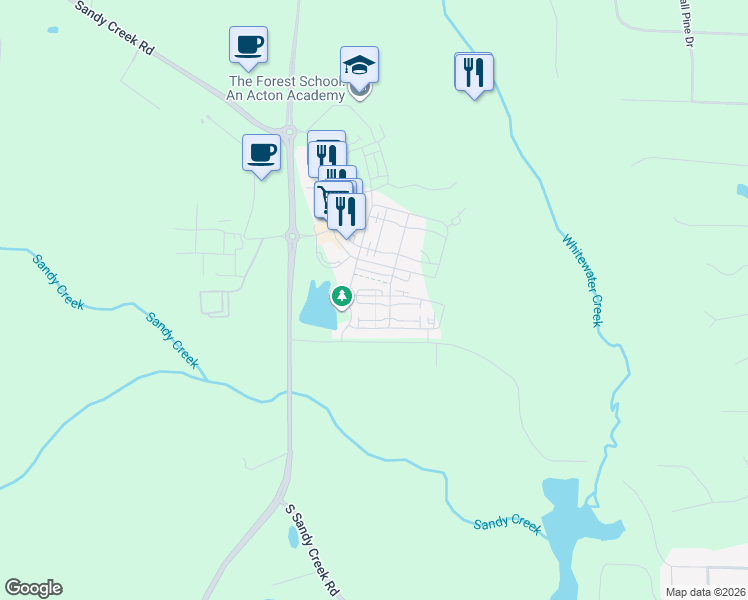 map of restaurants, bars, coffee shops, grocery stores, and more near 170 2nd Street in Fayetteville