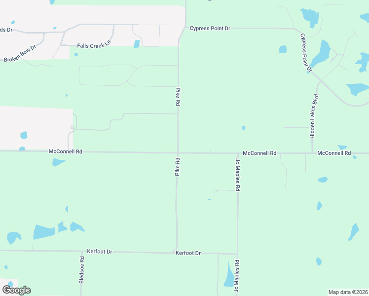 map of restaurants, bars, coffee shops, grocery stores, and more near 534 Pike Rd in Gunter