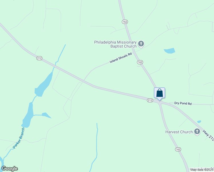 map of restaurants, bars, coffee shops, grocery stores, and more near 2498 Georgia 212 in Covington