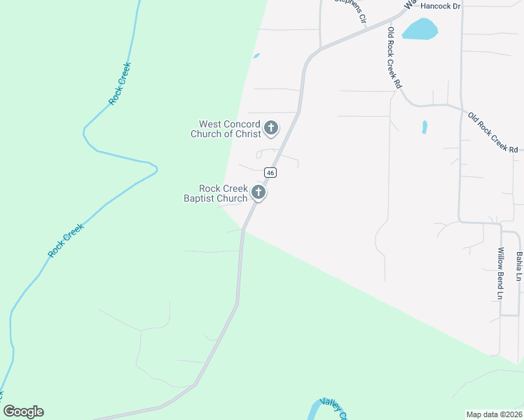 map of restaurants, bars, coffee shops, grocery stores, and more near 7664 Lock 17 Road in Bessemer