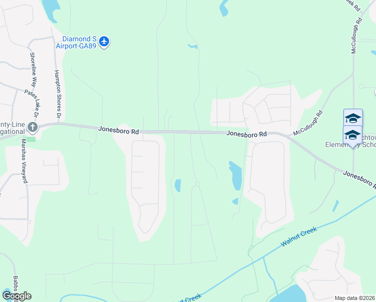 map of restaurants, bars, coffee shops, grocery stores, and more near 120 Traditions Lane in Hampton