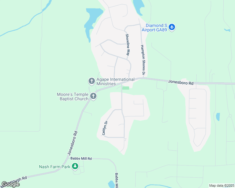 map of restaurants, bars, coffee shops, grocery stores, and more near 100 Marshas Vineyard in Hampton