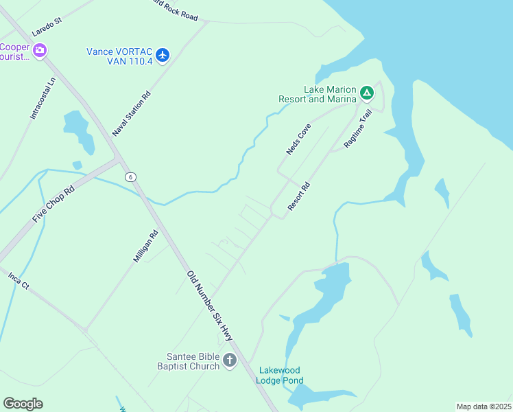 map of restaurants, bars, coffee shops, grocery stores, and more near 599 Resort Street in Santee