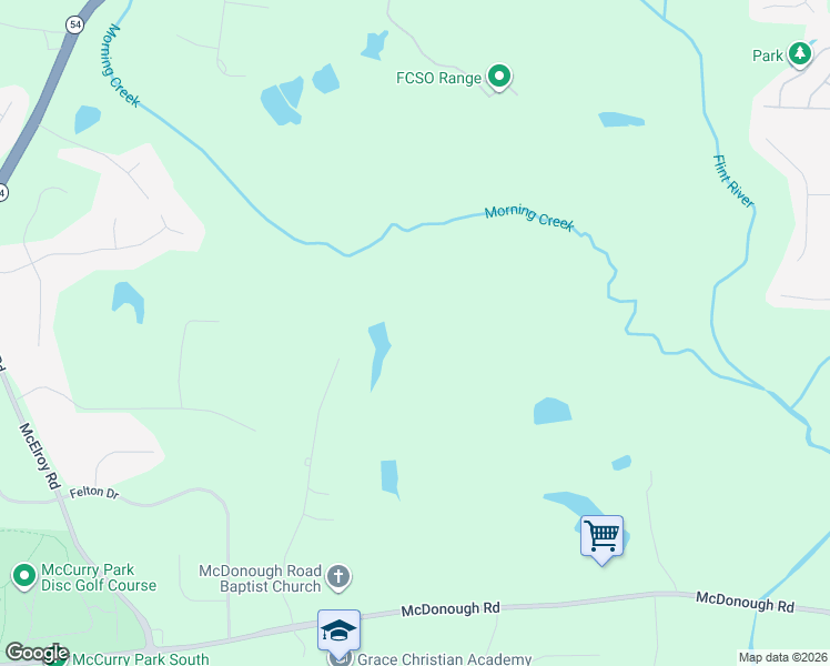 map of restaurants, bars, coffee shops, grocery stores, and more near 370 Rocky Fork Boulevard in Fayetteville