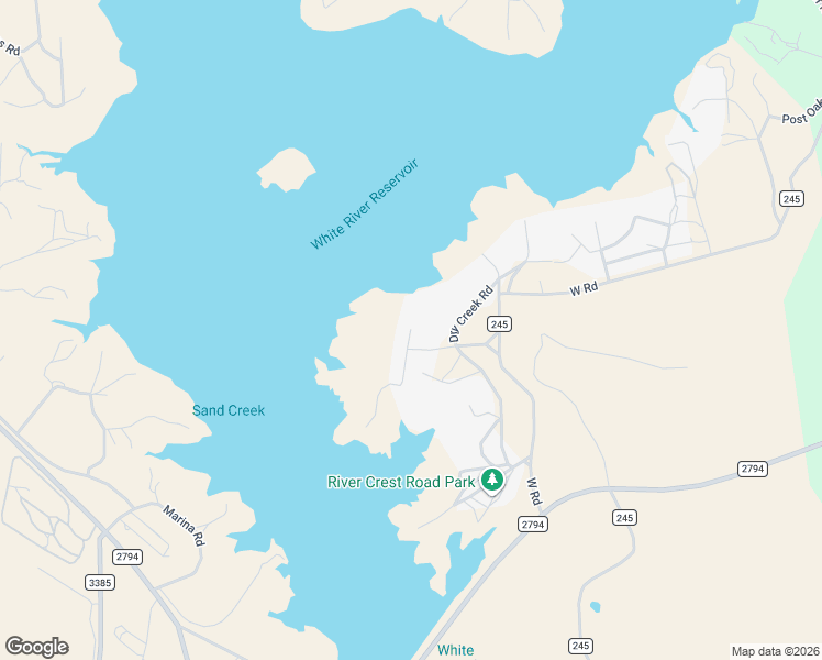 map of restaurants, bars, coffee shops, grocery stores, and more near 96 Spur Road in Spur