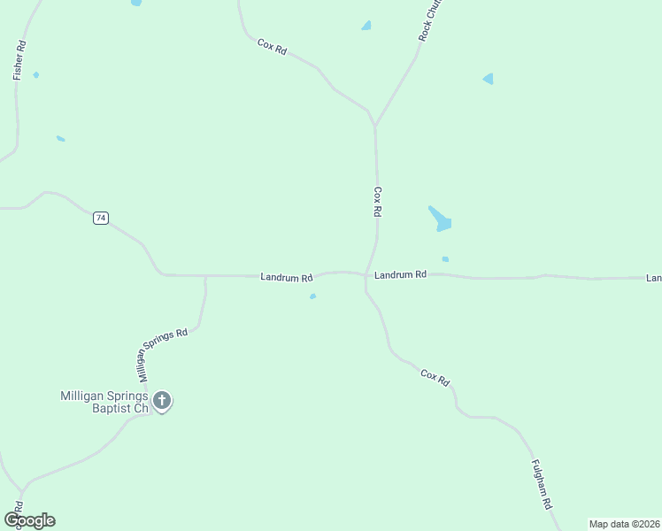 map of restaurants, bars, coffee shops, grocery stores, and more near 1081 Milligan Springs Road in Stewart