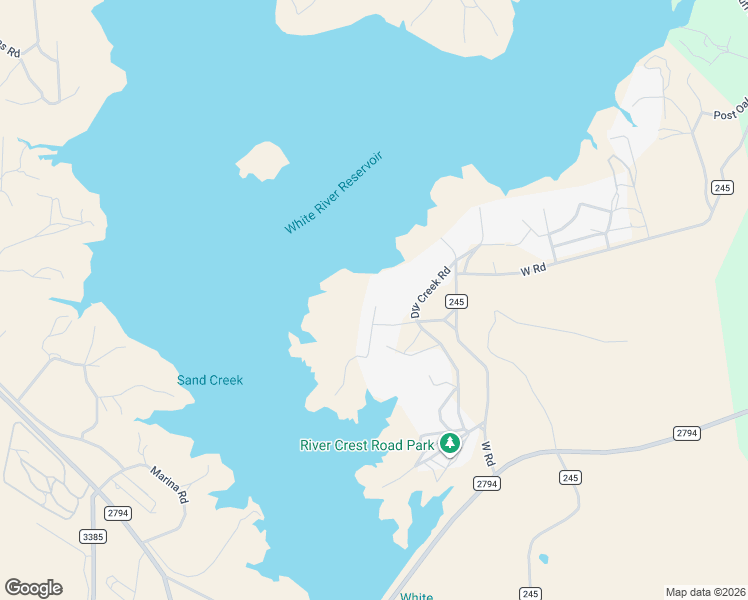 map of restaurants, bars, coffee shops, grocery stores, and more near 96 Spur Road in Spur