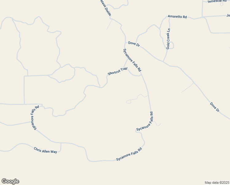 map of restaurants, bars, coffee shops, grocery stores, and more near Shortcut Trail in Aguanga