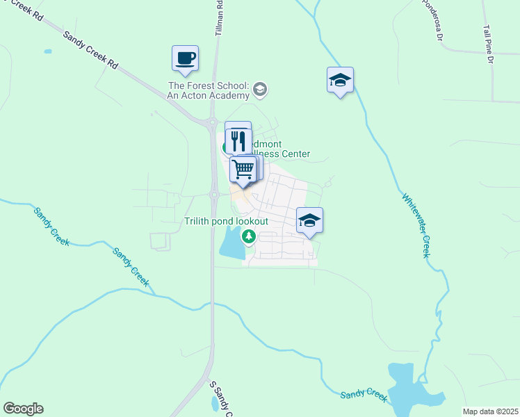 map of restaurants, bars, coffee shops, grocery stores, and more near 500 Heatherden Avenue in Fayetteville