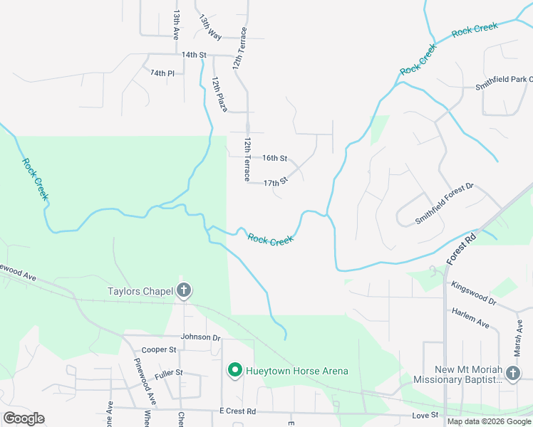 map of restaurants, bars, coffee shops, grocery stores, and more near 1712 12th Court in Pleasant Grove