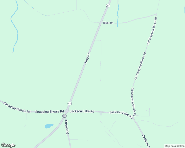 map of restaurants, bars, coffee shops, grocery stores, and more near 6122 Highway 81 in McDonough